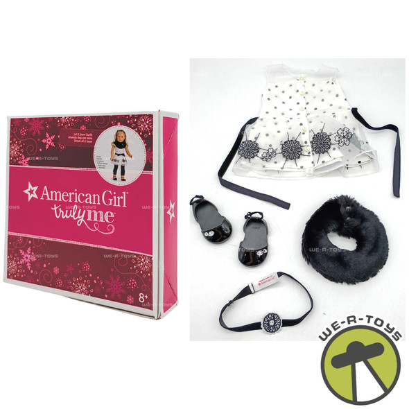 American Girl Truly Me Let It Snow Outfit Black & White 2018 Doll Fashions 71256