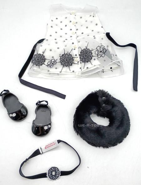 American Girl Truly Me Let It Snow Outfit Black & White 2018 Doll Fashions 71256