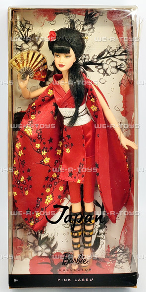 Japan Dolls of the World Barbie Doll 2010 Mattel V5004