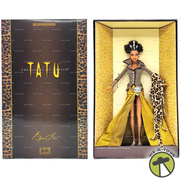 Treasures of Africa Tatu Barbie Doll by Byron Lars 2002 Mattel #B2018