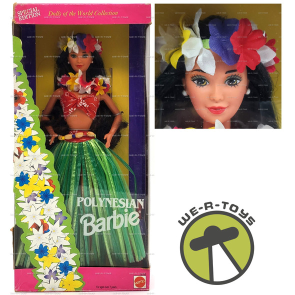 Polynesian Barbie Dolls of the World Special Edition 1994 Mattel #12700
