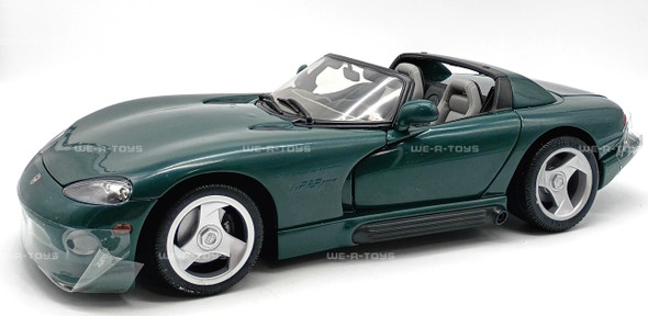 Anson Dodge Viper RT/10 Green 1:12 Metal Die-Cast Limited Edition Vehicle #30318