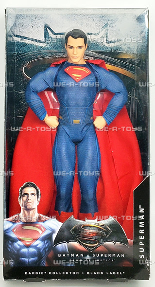 Batman vs Superman Dawn of Justice Superman Barbie Doll 2015 Mattel DGY06