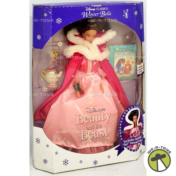 Disney's Beauty and the Beast Winter Belle Doll 1992 Mattel 01637