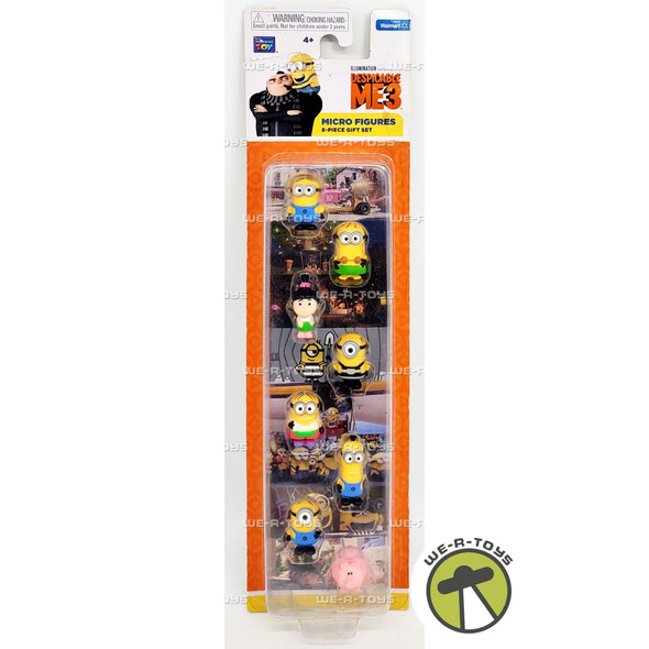 Despicable Me 3 Micro Figures 8 Piece Gift Set Thinkway Toys 20162