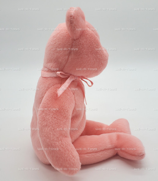 Ty Beanie Baby Georgia Cherokee Rose the Bear with Pink Ribbon Plush