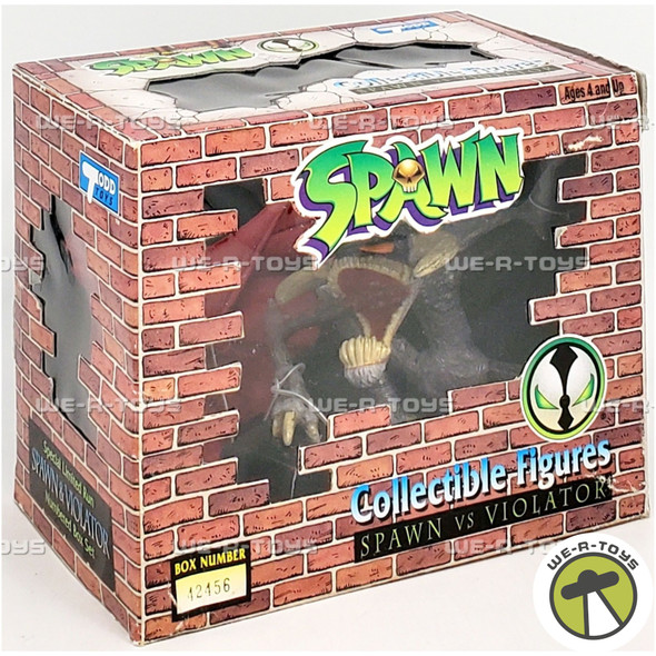 Spawn vs Violator Spawn Collectible Figures Numbered Box 1994 Todd Toys 15100
