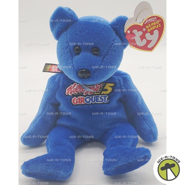 Ty Beanie Baby Kyle Busch #5 the Bear NASCAR Plush