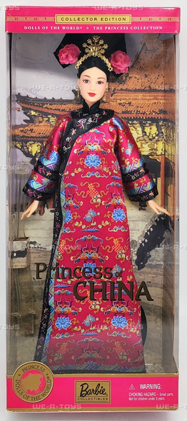 Princess of China Barbie Dolls of the World Doll 2001 Mattel #53368