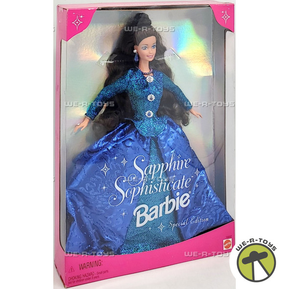 Sapphire Sophisticate Barbie Doll Brunette Special Edition 1997 Mattel #16692