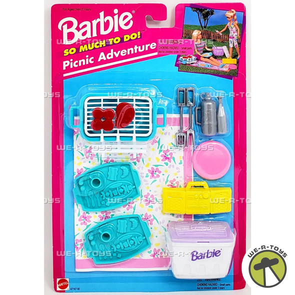 Barbie So Much To Do! Picnic Adventure 1995 Mattel 67167
