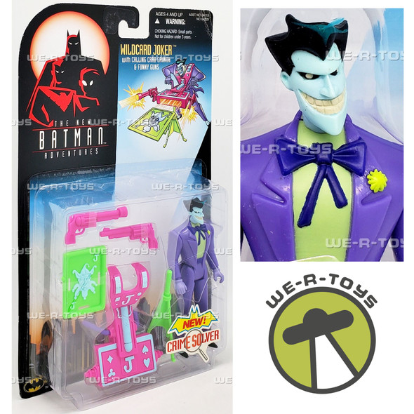 The New Batman Adventures Wildcard Joker Action FIgure 1998 Kenner 64229