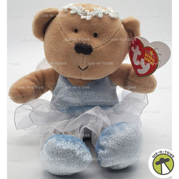 Ty Beanie Baby Fairydust the Bear Ballerina Plush 2006