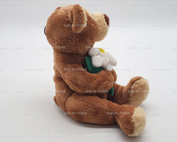 Ty Beanie Baby Bloomfield the Bear Holding Daisy Plush 2005