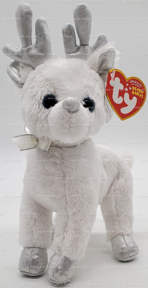 Ty Beanie Baby Snocap the Reindeer Plush 2009