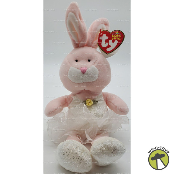 Ty Beanie Baby Pique the Bunny with Ballerina Outfit Plush 2005
