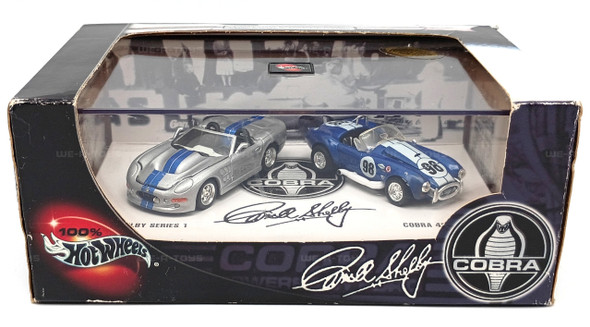 Hot Wheels Carroll Shelby Cobra 427 S/C & Shelby Series 1 Vehicles 2002 Mattel