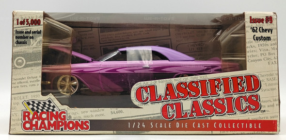 Racing Champions Classified Classics Issue #8 '62 Chevy Custom Purple Vehicle