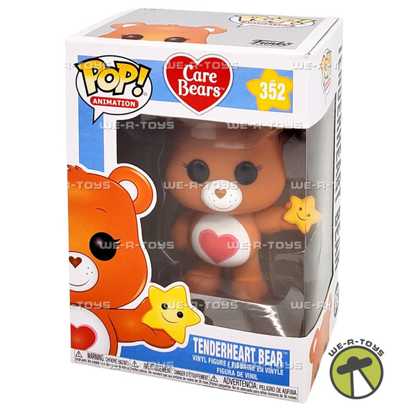 Funko POP Animation Care Bears Tenderheart Bear 352 Vinyl Figure