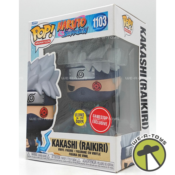 Funko POP! Animation Naruto Shippuden Kakashi Raikiri Vinyl Figure Glow In Dark