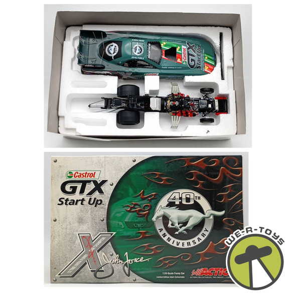 NHRA 2004 Mustang 1:24 Scale Funny Car John Force Castrol GTX Action 2004