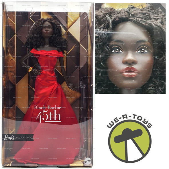 Barbie Signature 45th Anniversary Black Barbie Doll by Kitty Black Perkins JBJ22