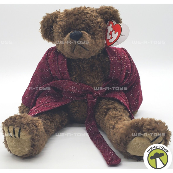 Ty Attic Treasures Tyrone the Bear with Robe Plush