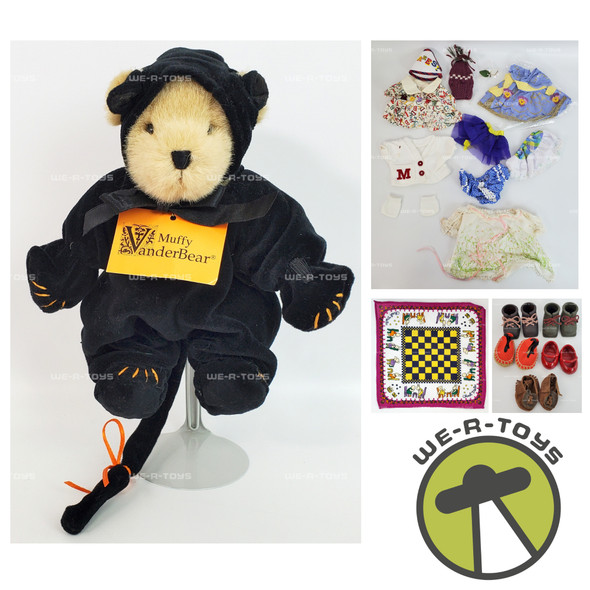 Muffy VanderBear Black Cat Halloween Costume W/ 17 Additional Accessories Lot