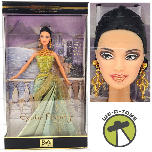 Exotic Beauty Barbie Doll The Style Set Collection 2002 Mattel B0149