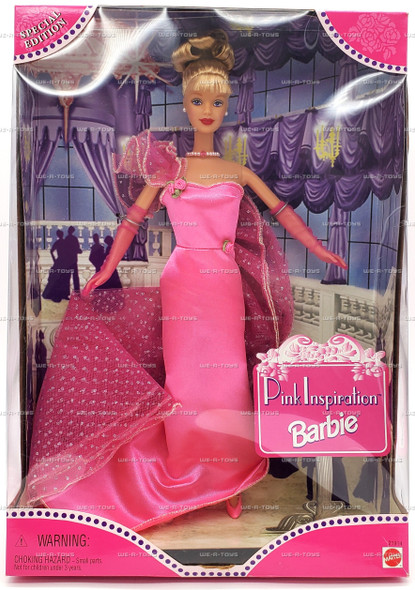 Pink Inspiration Blonde Barbie Doll Toys R Us Exclusive 1998 Mattel #21914