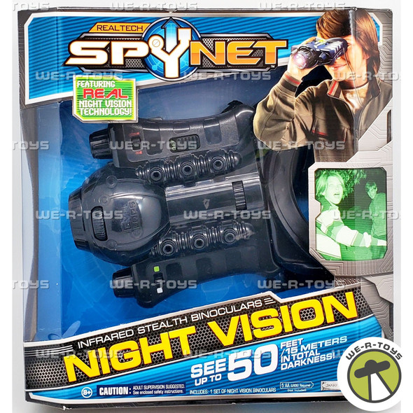 Realtech Spy Net Night Vision Infrared Stealth Binoculars 2011 Jakks Pacific
