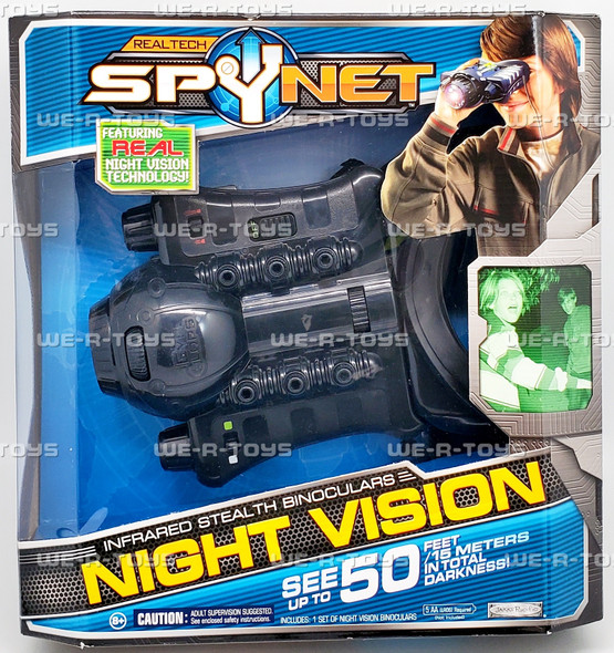 Realtech Spy Net Night Vision Infrared Stealth Binoculars 2011 Jakks Pacific