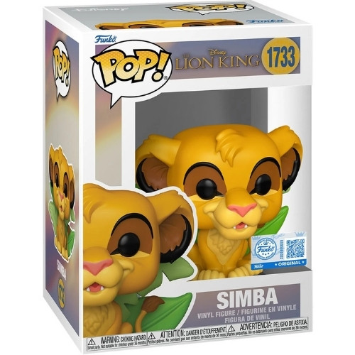 Funko Pop The Lion King Simba Vinyl Figure #1733 Specialty