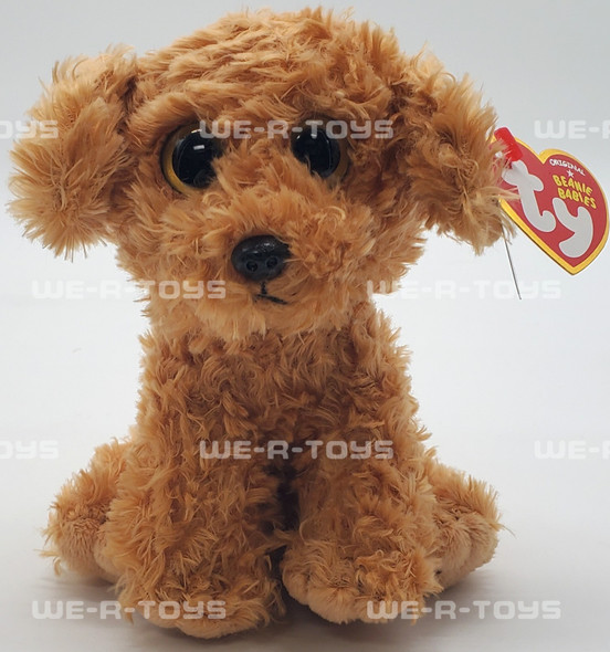 Ty Beanie Baby Luke the Dog Tan Plush 2014
