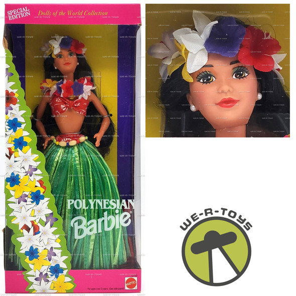 Polynesian Barbie Dolls of the World Special Edition 1994 Mattel No. 12700