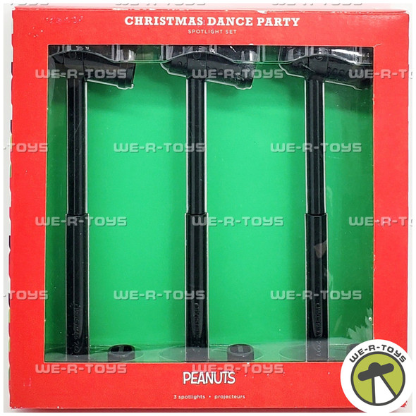 Peanuts Christmas Dance Party Spotlight Set with 3 Spotlights Hallmark