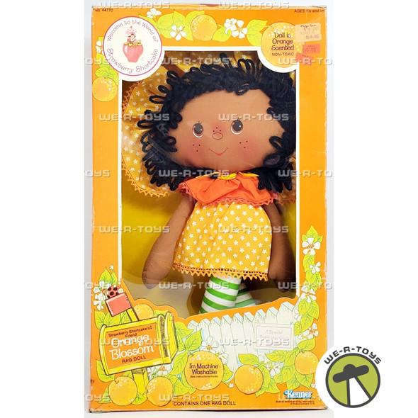 Orange Blossom Rag Doll Strawberry Shortcake's Friend 1982 Kenner 44770