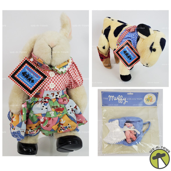 Hoppy VanderHare Skip to My LuLu Hoppy Hare, Patti The Cow, and Pet Carrier Lot
