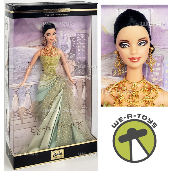 Exotic Beauty Barbie Doll The Style Set Collection 2002 Mattel B0149