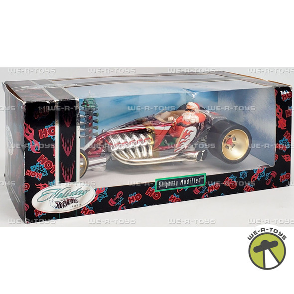 Hot Wheels Holiday Slightly Modified with Santa 2001 Mattel 29816