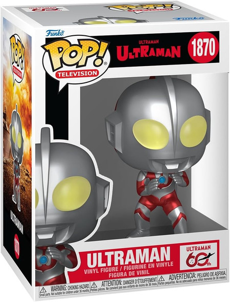 Funko Pop Television 1870 Ultraman Metallic Vinyl Figure