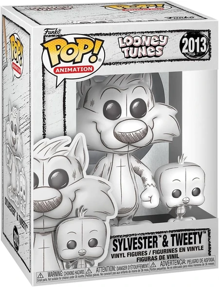 Funko Pop & Buddy 2013 Looney Tunes Sylvester & Tweety​ Vinyl Figure