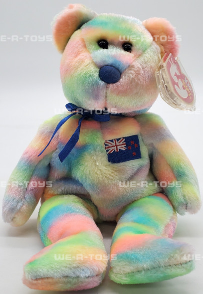 Ty Beanie Baby Kiwiana the Bear Plush New Zealand Exclusive