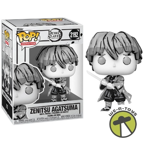 Funko Pop Animation 2192 Demon Slayer Zenitsu Agatsuma Sumi-Ink Vinyl Figure