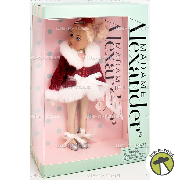 Madame Alexander Santa Rockette Blue Eyed Blonde 9" Doll 47910