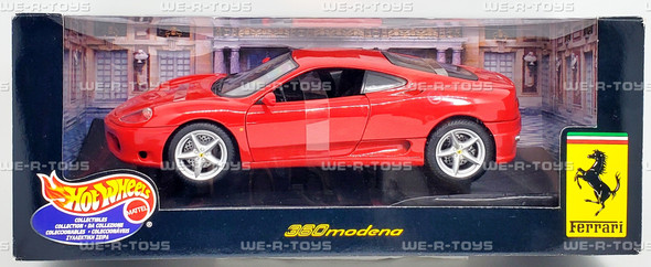 Hot Wheels Ferrari 360 Modena Red 1:18 Scale Car 1999 Mattel 25736