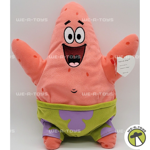 Ty Beanie Buddy Patrick Star the Starfish Plush 2006