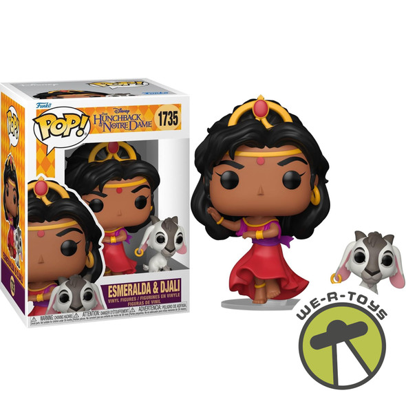 Funko Pop & Buddy Hunchback of Notre Dame Esmeralda and Djali Vinyl Figure