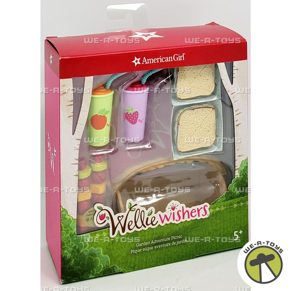 Wellie Wishers Garden Adventure Picnic American Girl 75894