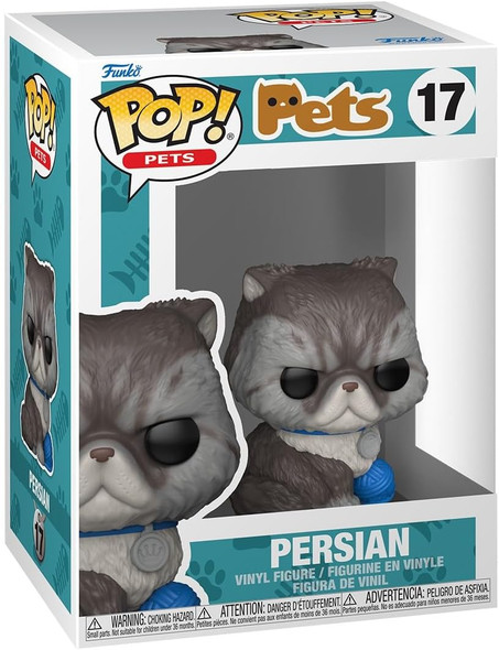 Funko Pop Pets 17 Persian Cat Vinyl Figure